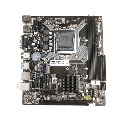 H81 Motherboard 16GB 1600MHz 1333MHz DDR3 CPU Support Core Pentium Xeon