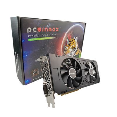 PCWINMAX Geforce RTX 2060 6GB GDRR6 1680MHz Dual Fans VR Ready HD DisplayPort DVI Graphics Card